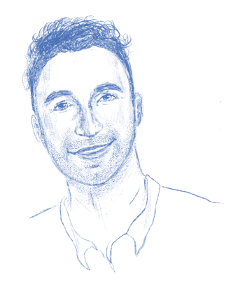 https://forellen-jobst.at/backend/assets/Ein Portrait von Andreas Jobst in einer hellblauen Buntstift Ästhethik